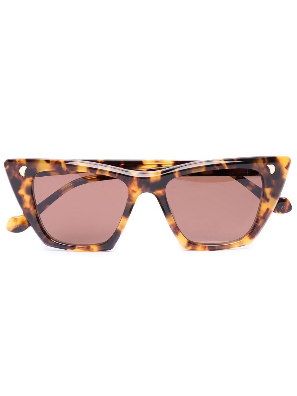 Nanushka tortoiseshell-frame sunglasses - Brown von Nanushka