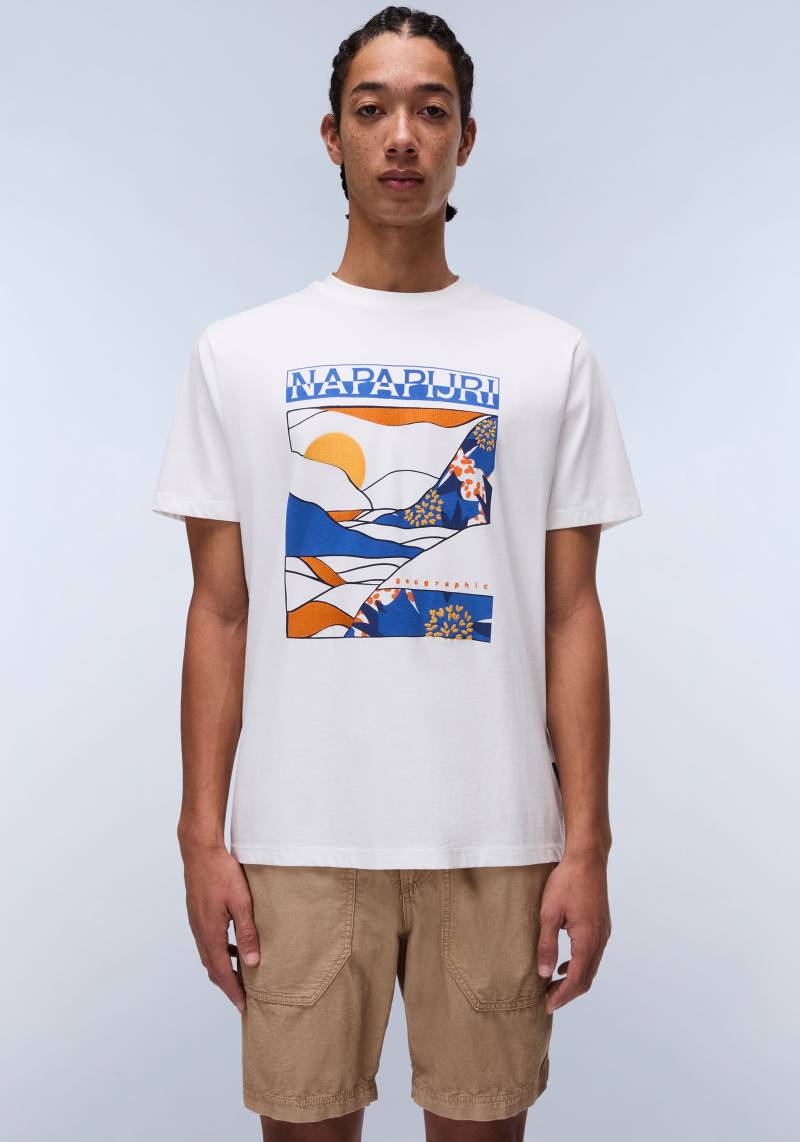 Napapijri Kurzarmshirt »S-VALDOR SS«, Mit Rundhalsausschnitt von Napapijri