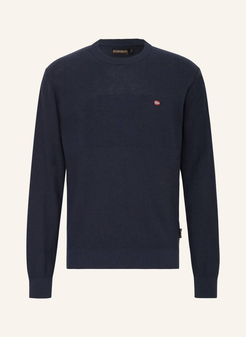 Napapijri Pullover D-Linen blau von Napapijri