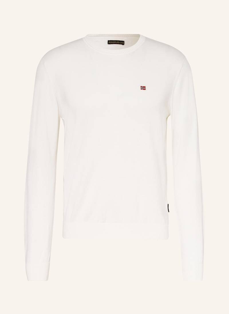 Napapijri Pullover Decatur weiss von Napapijri