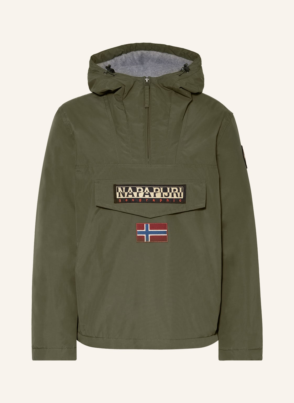 Napapijri Schlupfjacke Rainforets Winter gruen von Napapijri