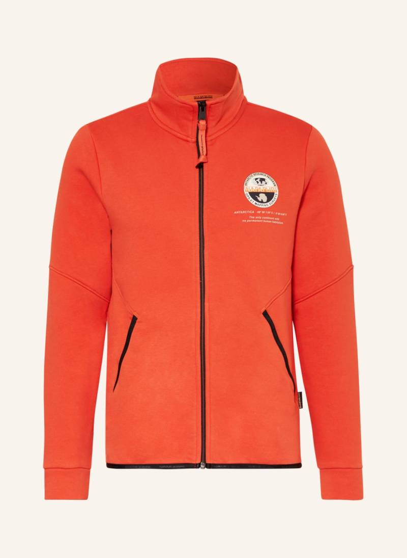 Napapijri Sweatjacke Argus orange von Napapijri