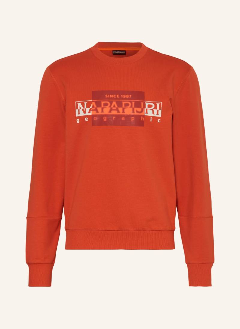 Napapijri Sweatshirt Smallwood orange von Napapijri