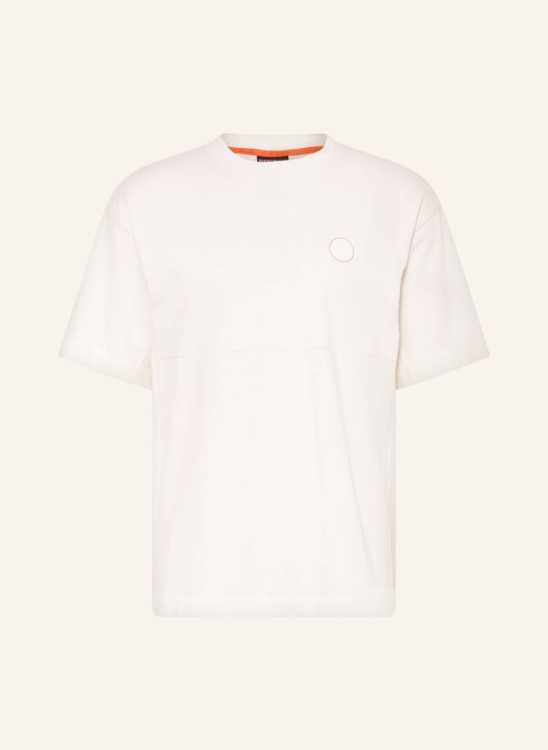 Napapijri T-Shirt Anghiari Aus Piqué weiss von Napapijri