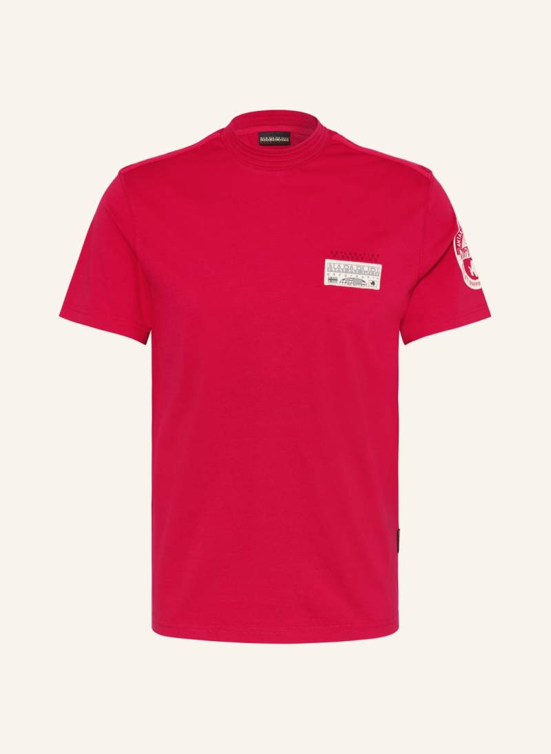 Napapijri T-Shirt S-Amundsen pink von Napapijri