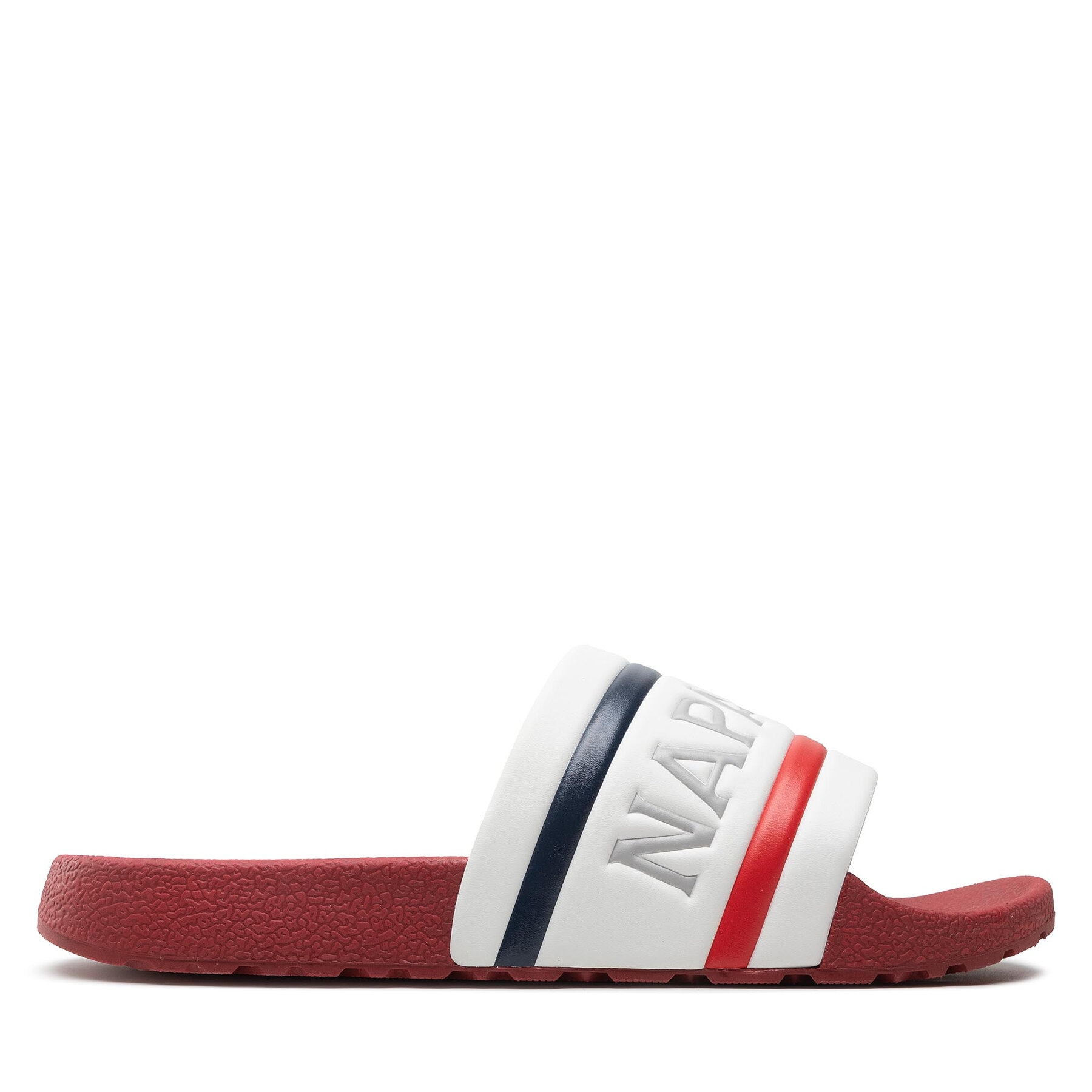 Pantoletten Napapijri Stream NP0A4GTV Red/White/Navy 02Y von Napapijri