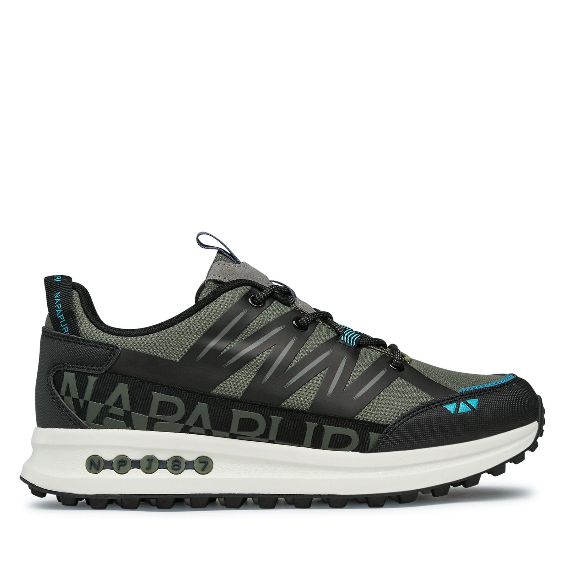 Sneakers Napapijri Late NP0A4HL9 Green/Black 7M7 von Napapijri