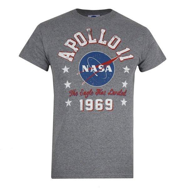 1969 Tshirt Herren Taubengrau S von Nasa