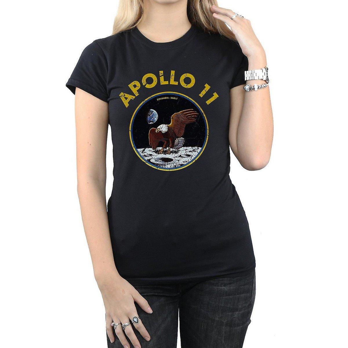 Apollo 11 Tshirt Damen Schwarz XL von Nasa