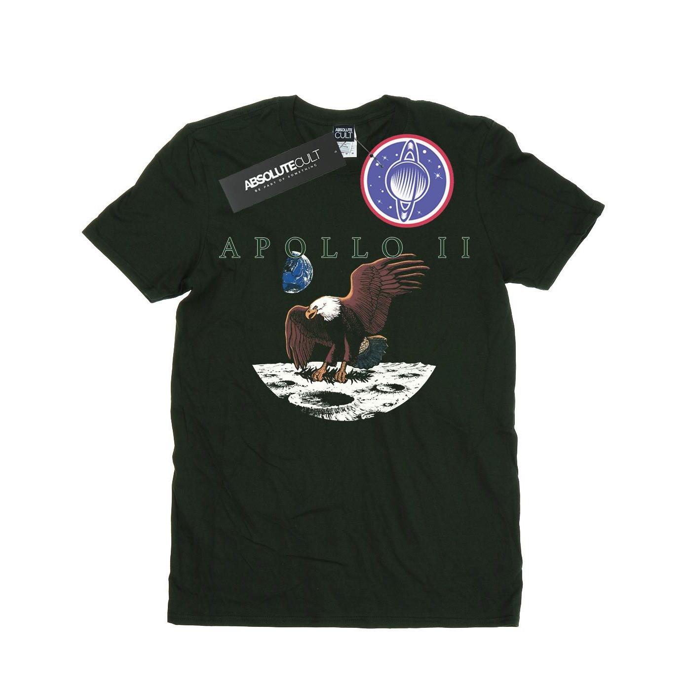 Apollo 11 Vintage Tshirt Damen Waldgrün L von Nasa