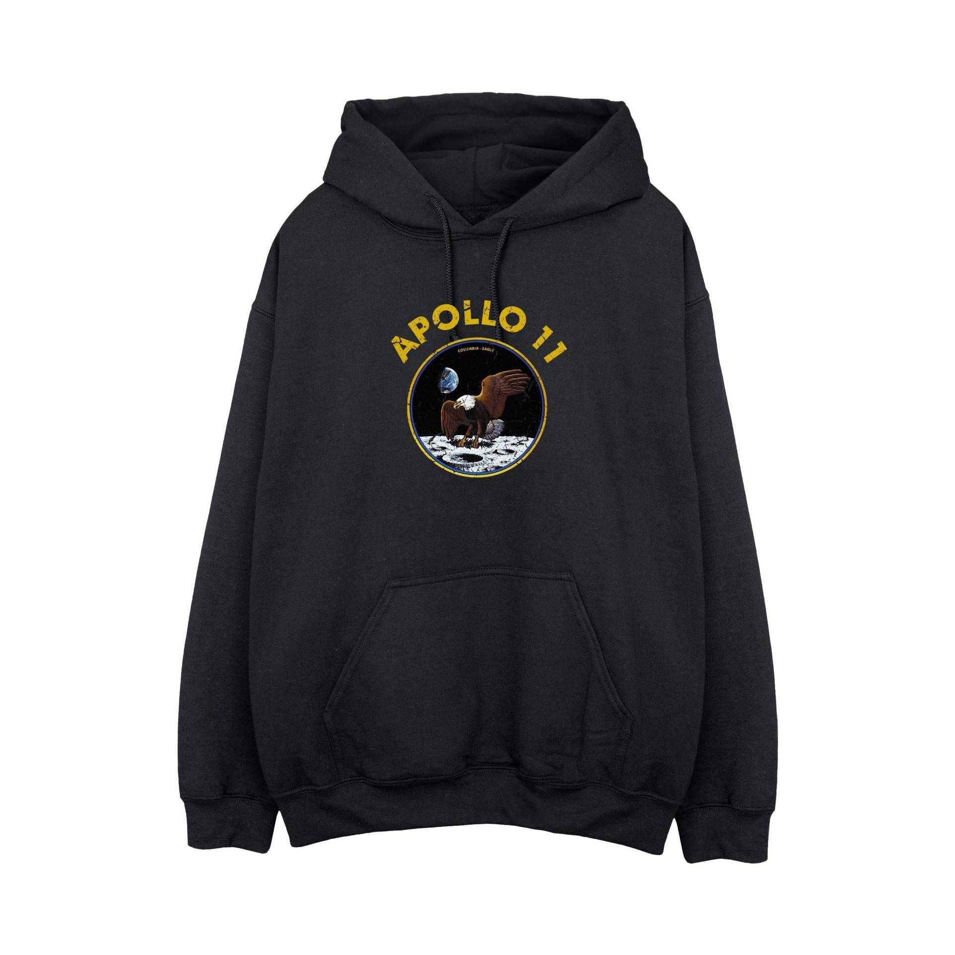 Classic Apollo 11 Kapuzenpullover Herren Schwarz 3XL von Nasa