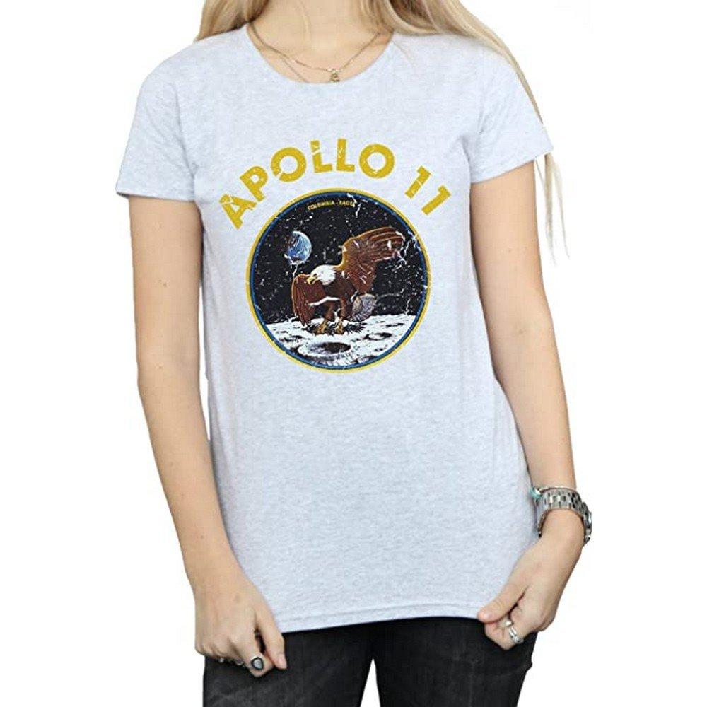 Classic Apollo 11 Tshirt Damen Grau L von Nasa
