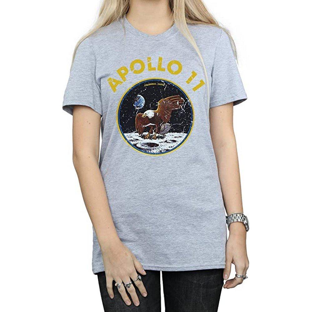Classic Apollo 11 Tshirt Damen Grau L von Nasa