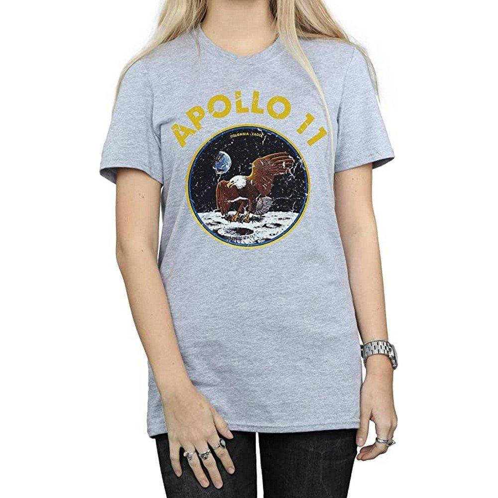 Classic Apollo 11 Tshirt Damen Grau M von Nasa