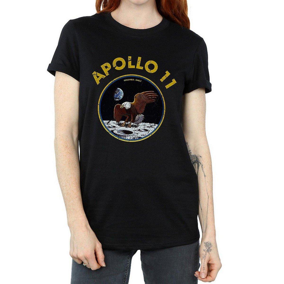 Classic Apollo 11 Tshirt Damen Schwarz 3XL von Nasa