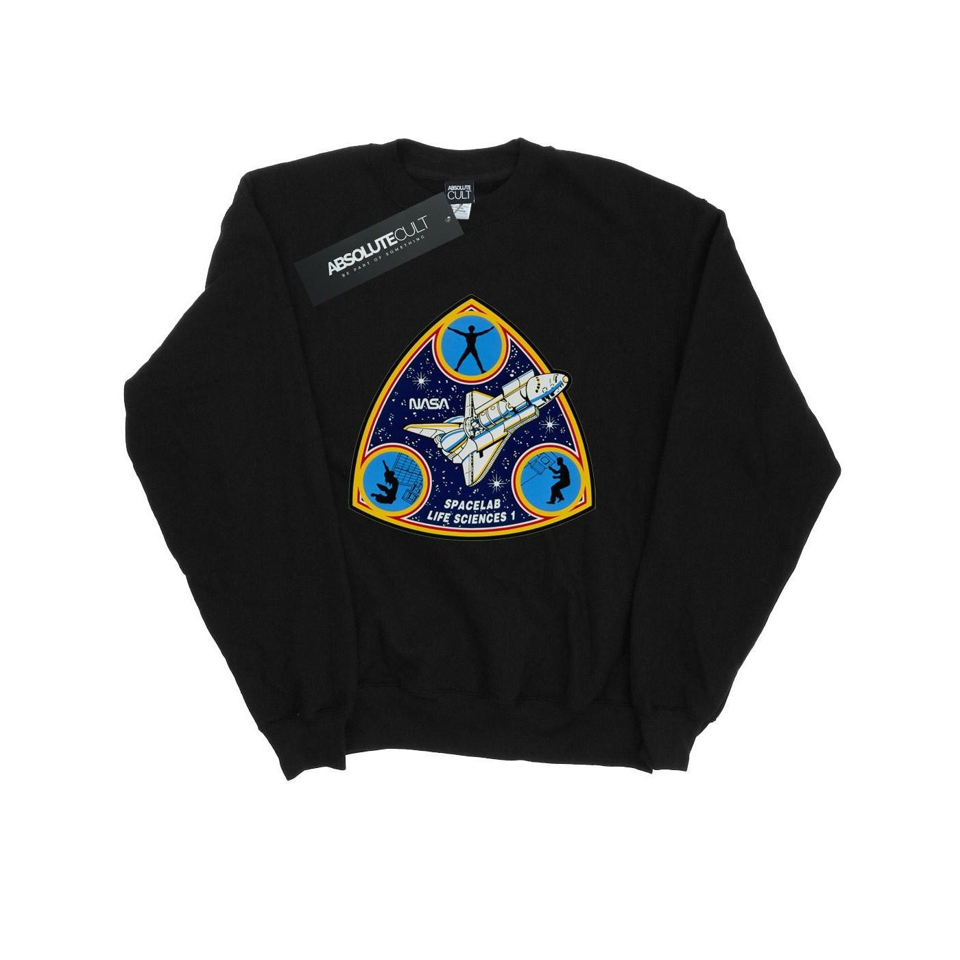Classic Spacelab Life Science Sweatshirt Herren Schwarz 3XL von Nasa