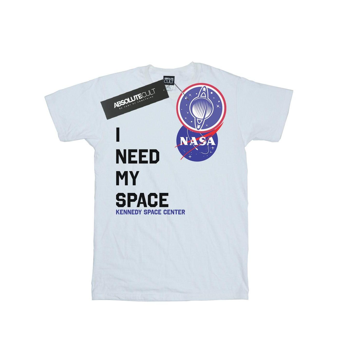 I Need My Space Tshirt Damen Weiss M von Nasa