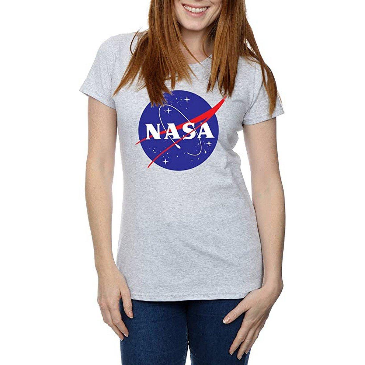 Insignia Tshirt Damen Grau L von Nasa