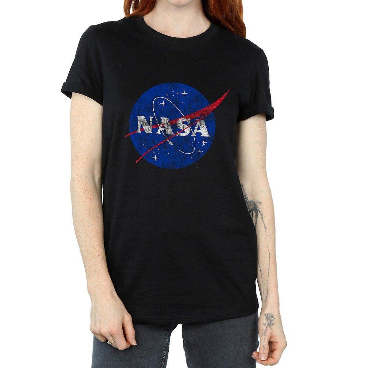 Insignia Tshirt Damen Schwarz 3XL von Nasa