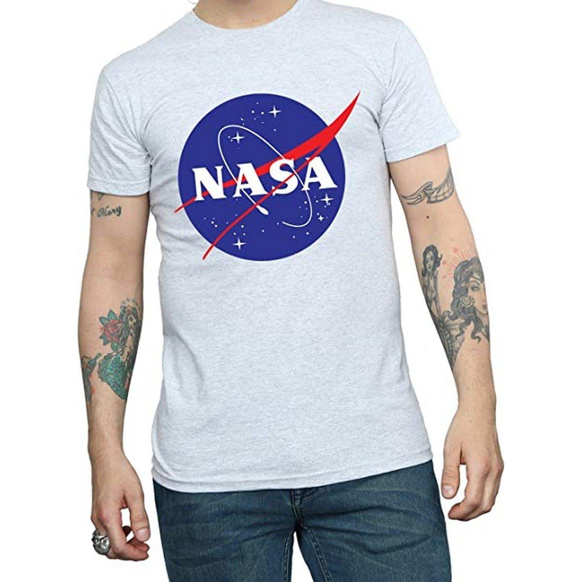 Insignia Tshirt Herren Grau L von Nasa