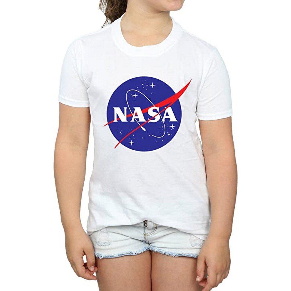 Insignia Tshirt Mädchen Weiss 116 von Nasa