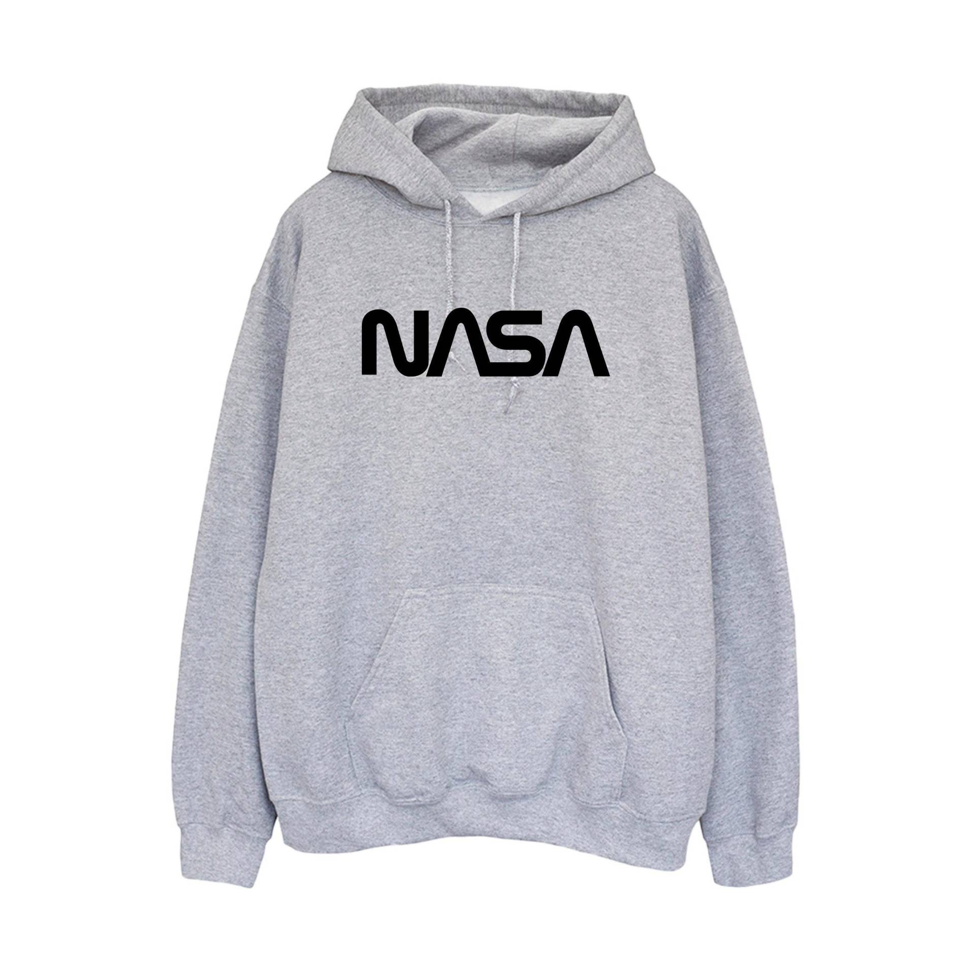 Kapuzenpullover Damen Grau XL von Nasa