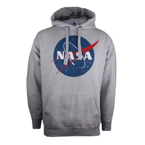 Kapuzenpullover Herren Grau M von Nasa