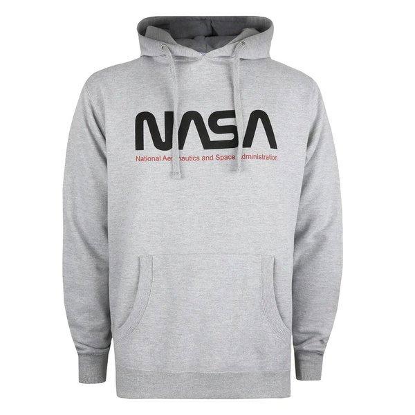 Kapuzenpullover Herren Grau S von Nasa