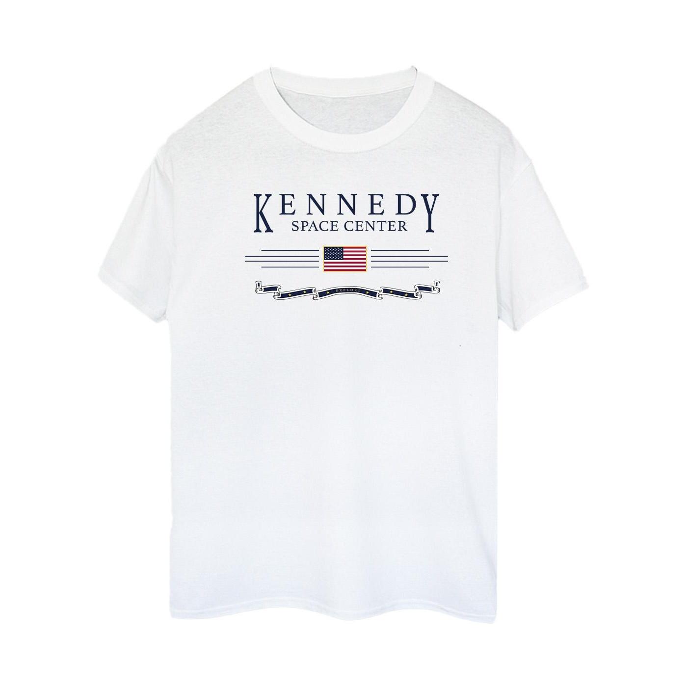 Kennedy Space Centre Explore Tshirt Damen Weiss L von Nasa