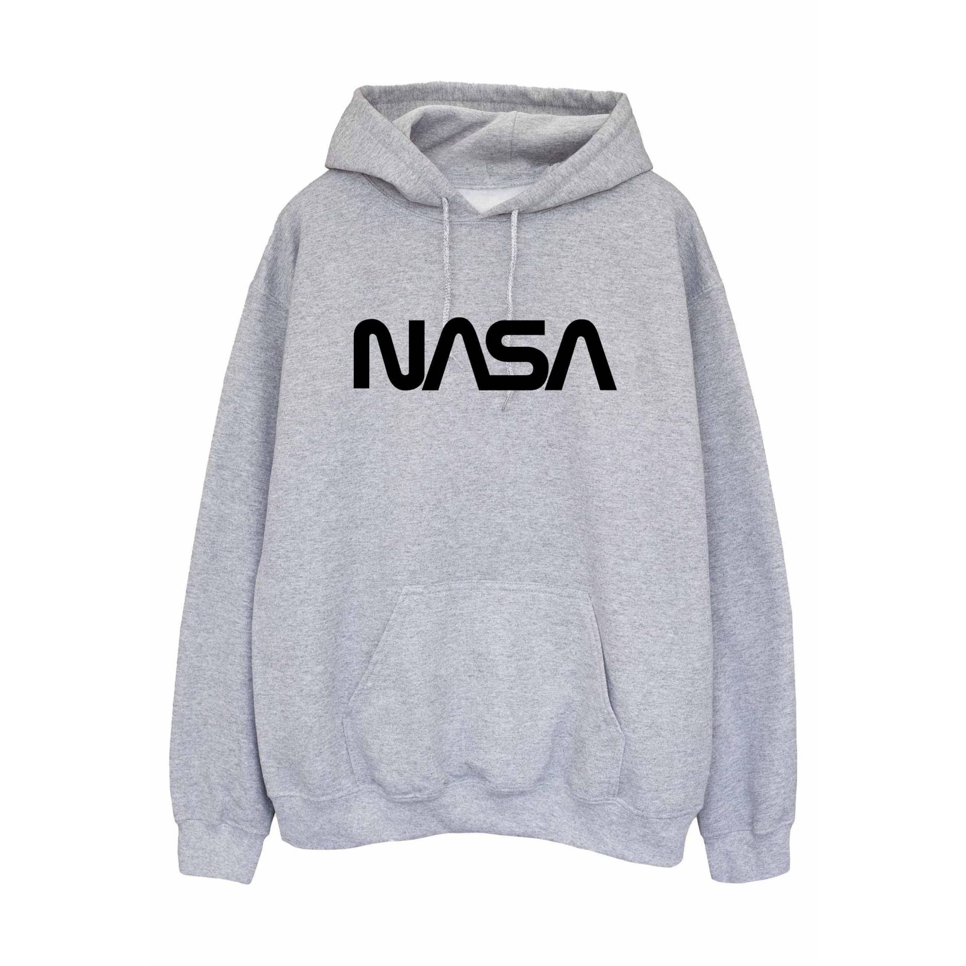 Modern Kapuzenpullover Herren Grau 3XL von Nasa