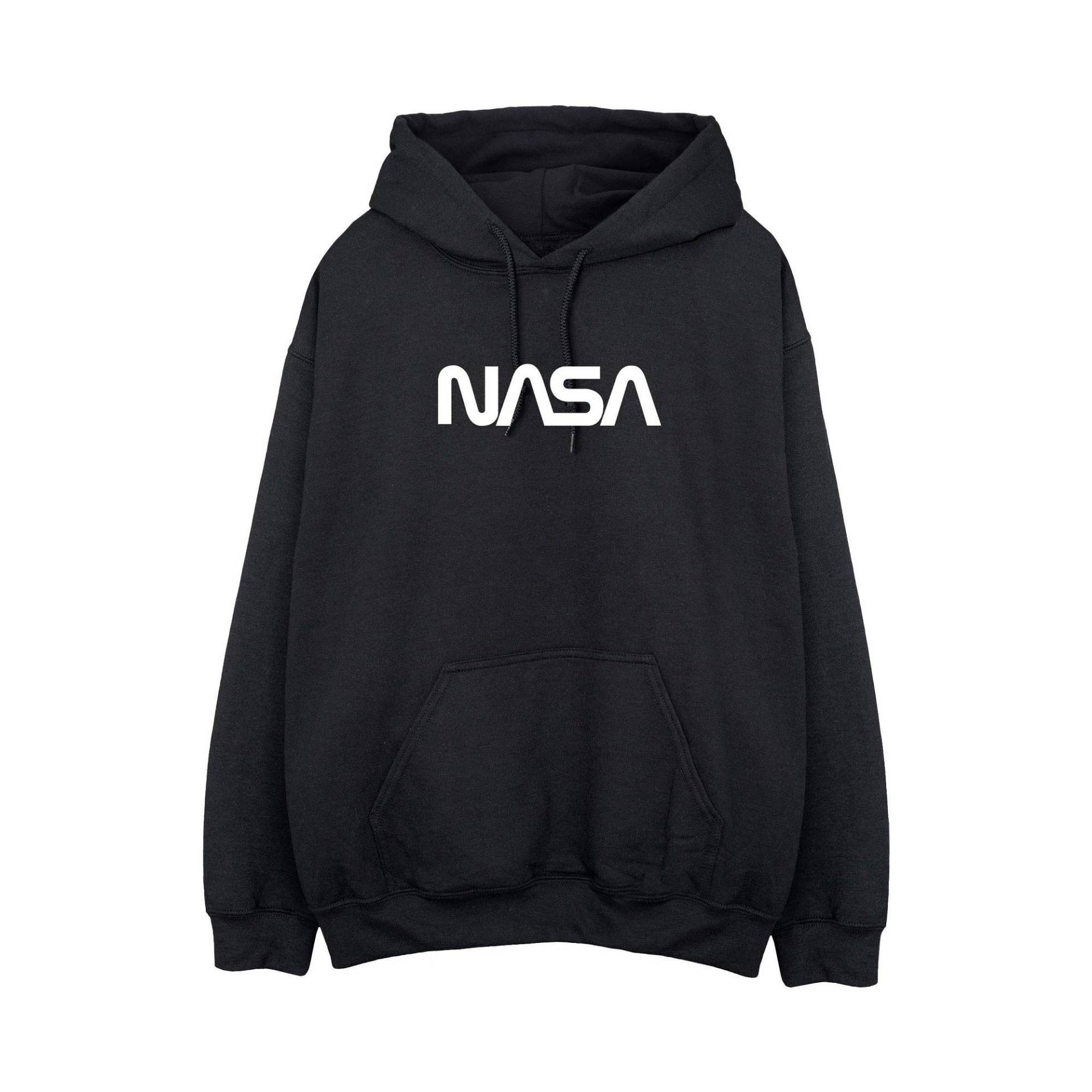 Modern Kapuzenpullover Herren Schwarz L von Nasa