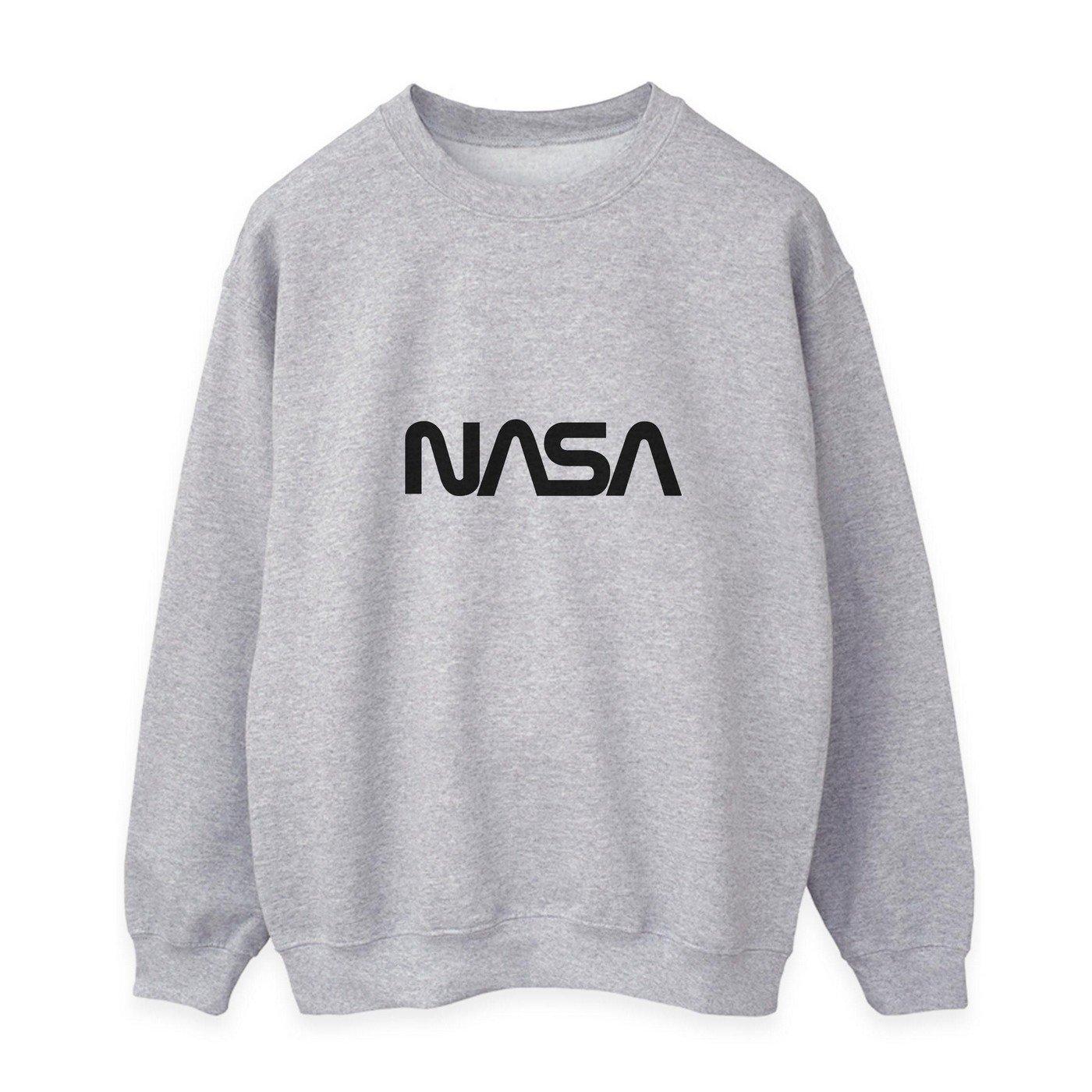 Modern Sweatshirt Damen Grau XL von Nasa