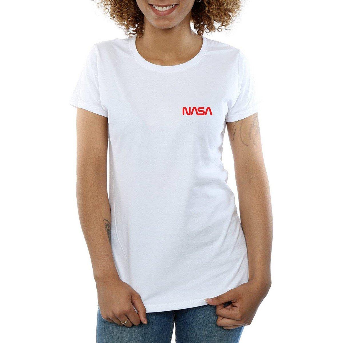 Modern Tshirt Damen Weiss L von Nasa