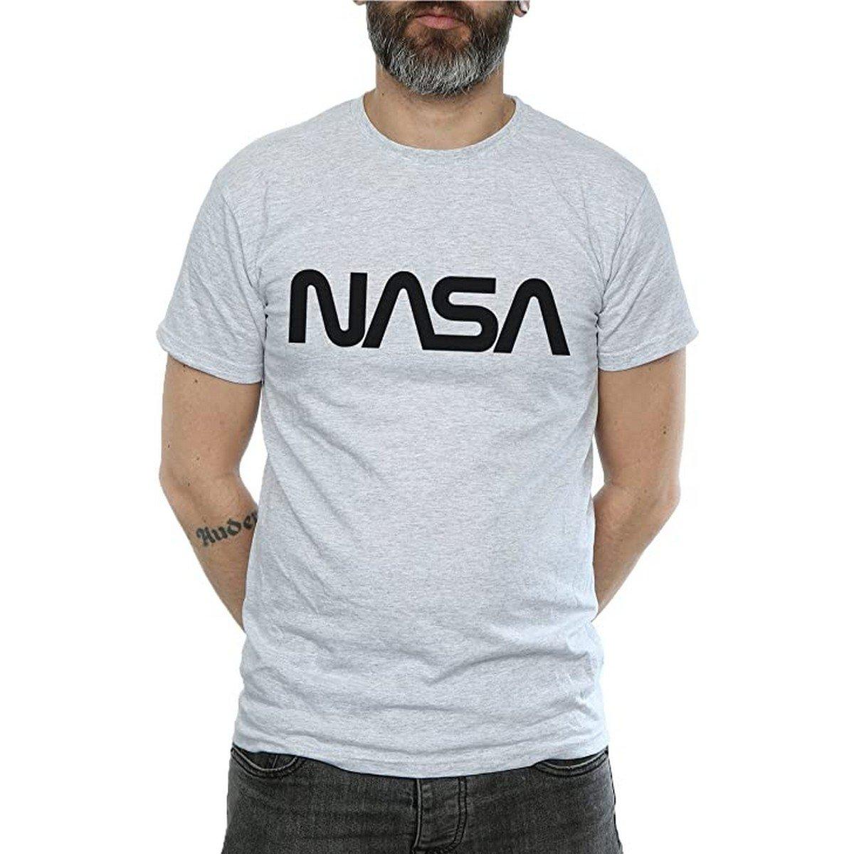 Modern Tshirt Herren Grau XL von Nasa
