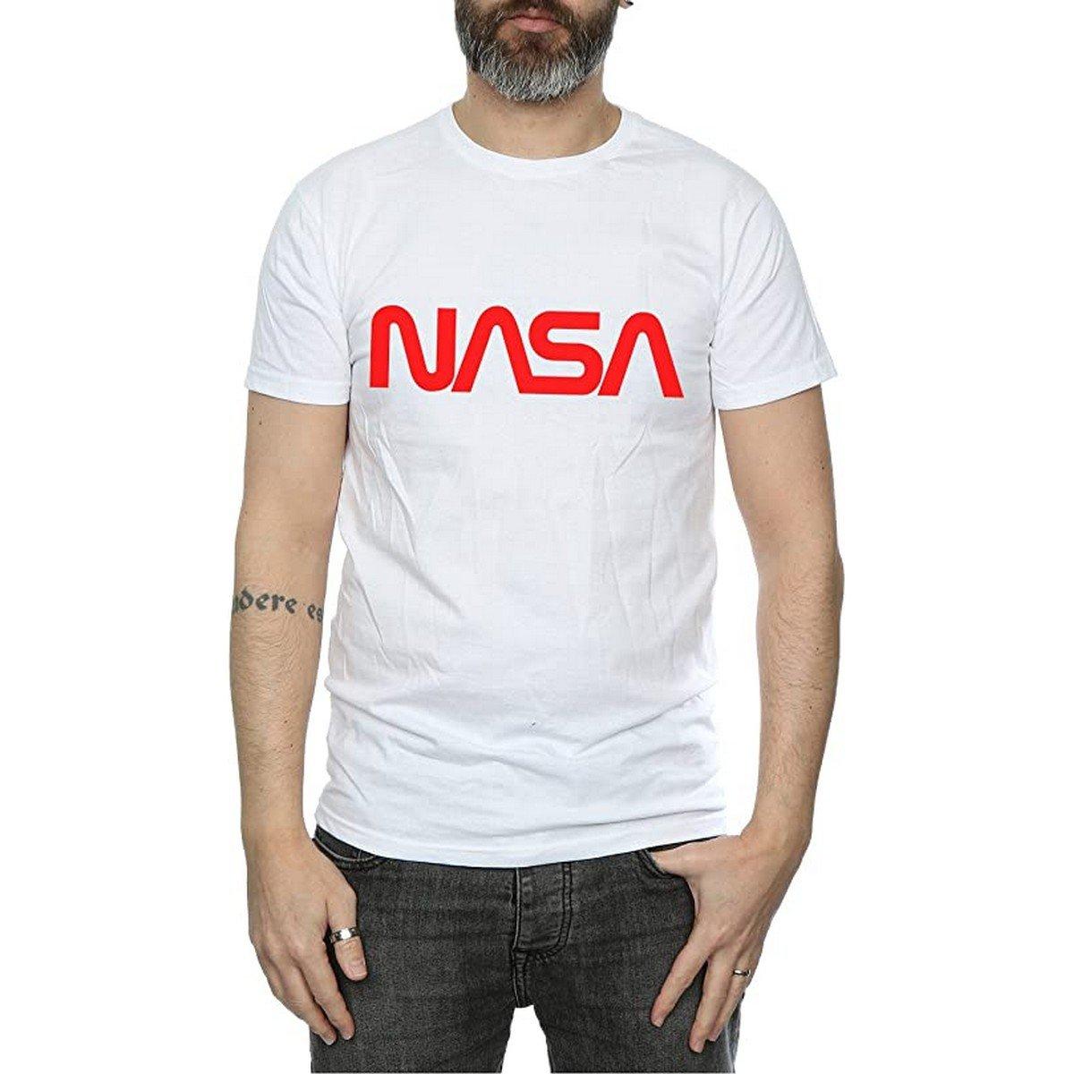 Modern Tshirt Herren Weiss 3XL von Nasa