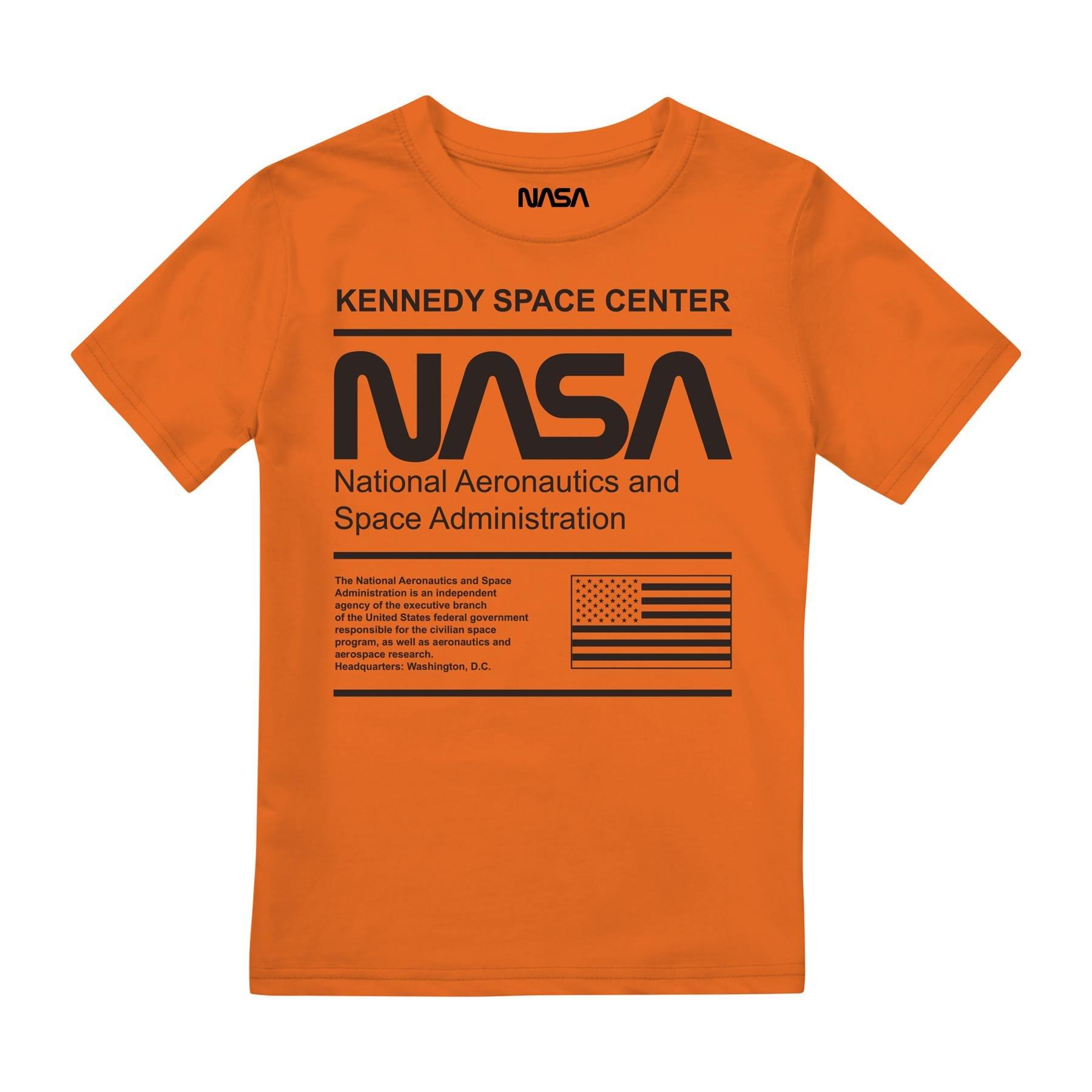 Mono Kennedy Tshirt Jungen Orange 146/152 von Nasa