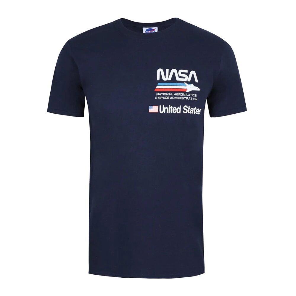 Plane Aeronautics Tshirt Herren Marine L von Nasa