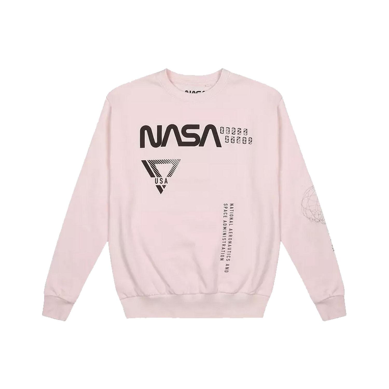 Sweatshirt Damen Pink L von Nasa