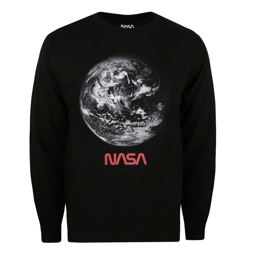 Sweatshirt Herren Schwarz S von Nasa