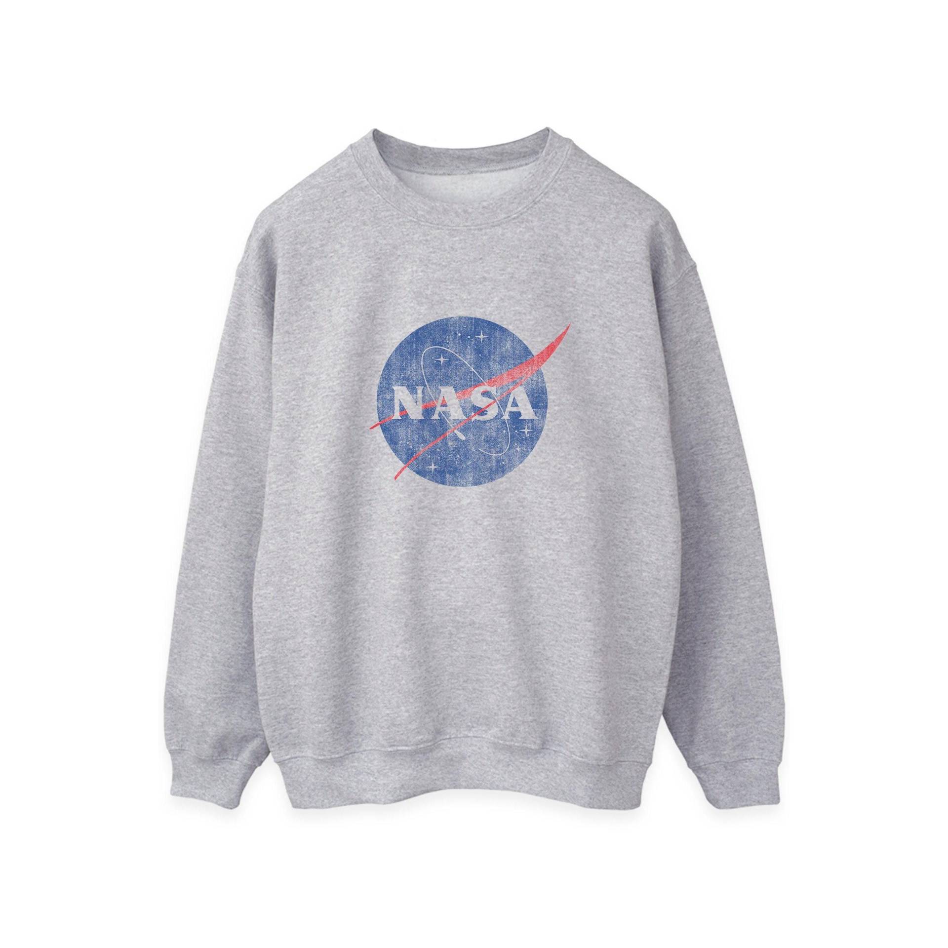 Sweatshirt Usedlook Damen Grau M von Nasa