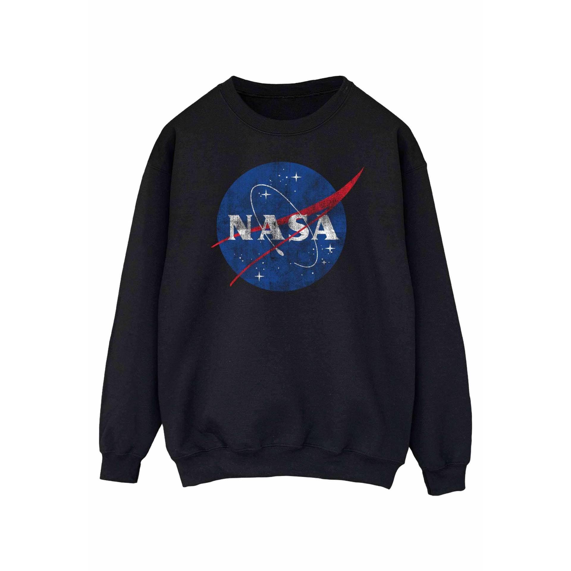 Sweatshirt Usedlook Damen Schwarz L von Nasa