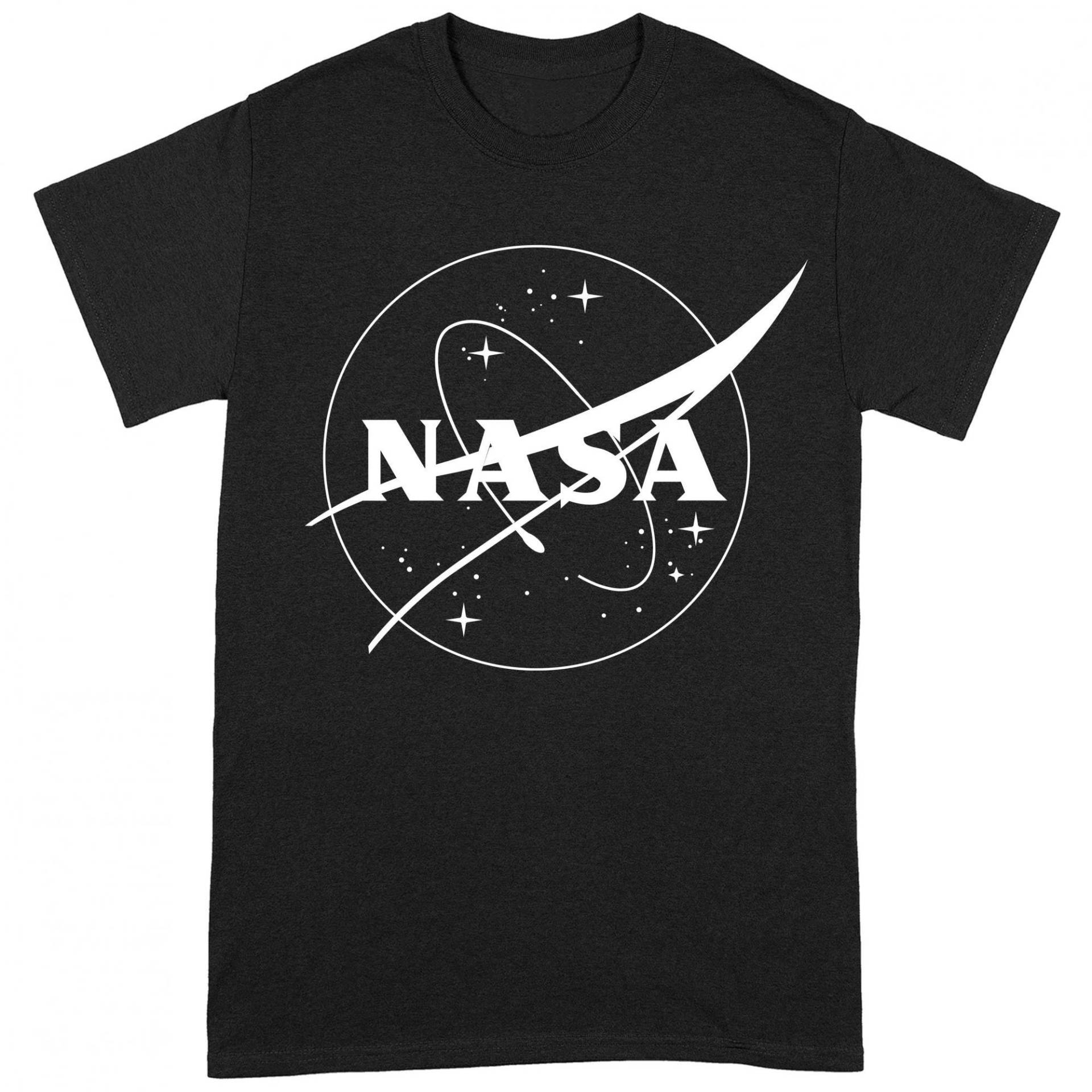 T-shirt Damen Schwarz M von Nasa