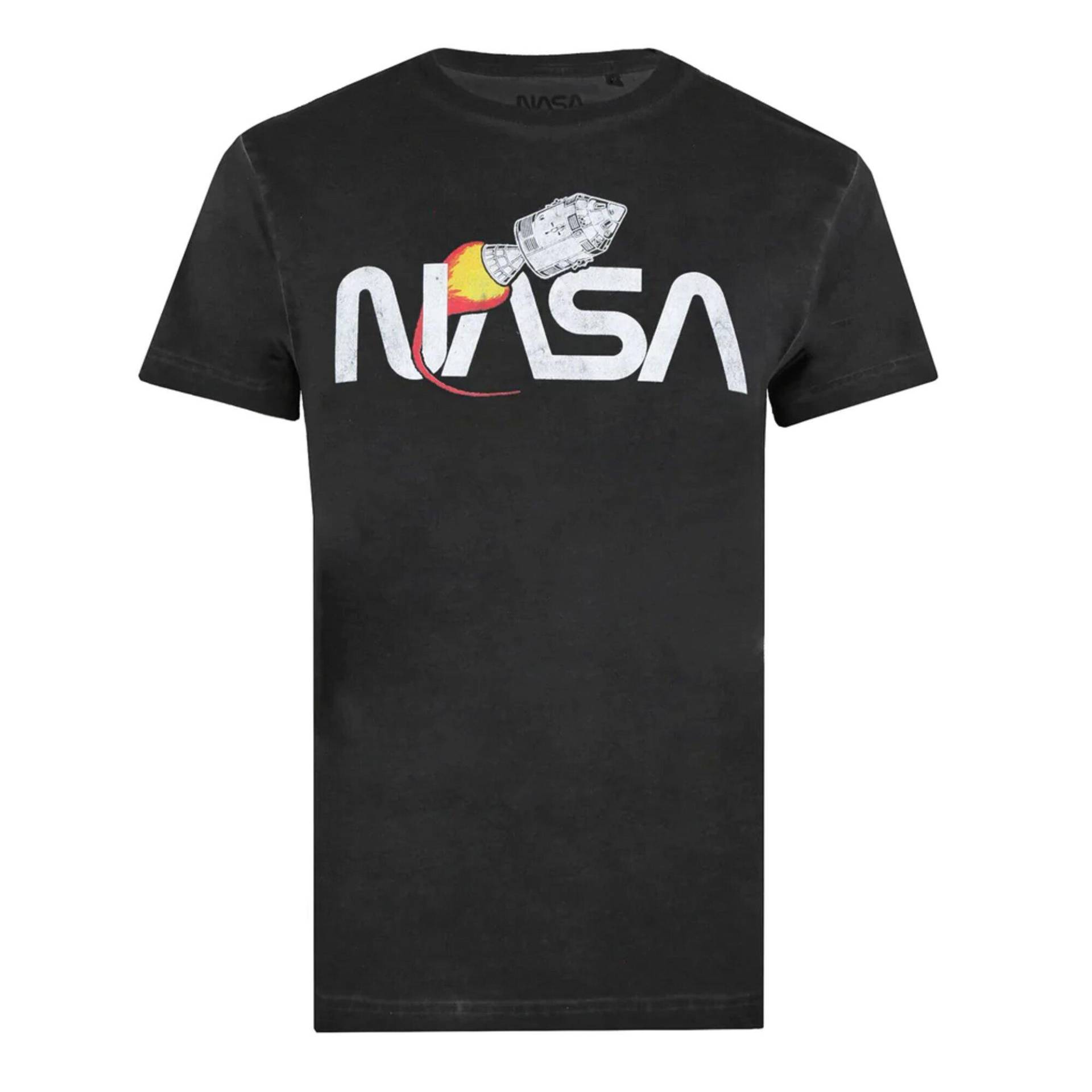 Tshirt Herren Schwarz M von Nasa