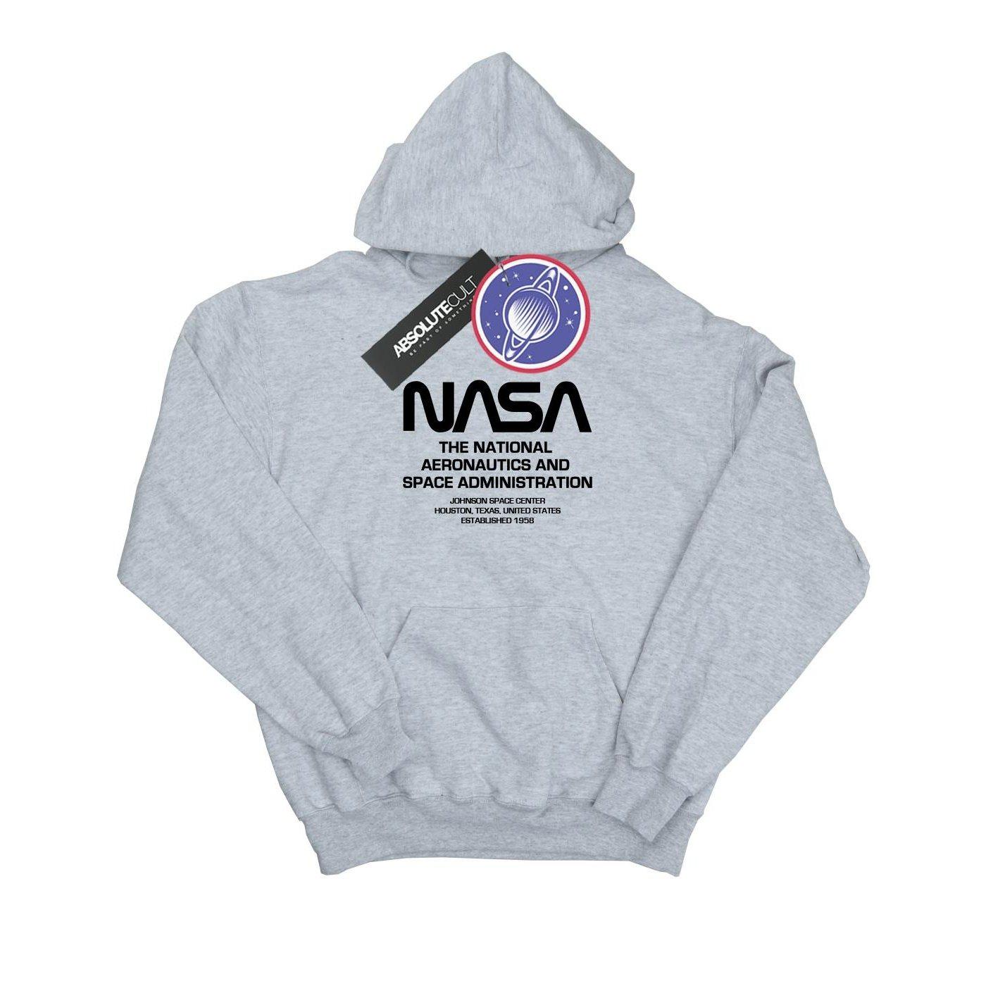 Worm Blurb Kapuzenpullover Jungen Grau 104 von Nasa