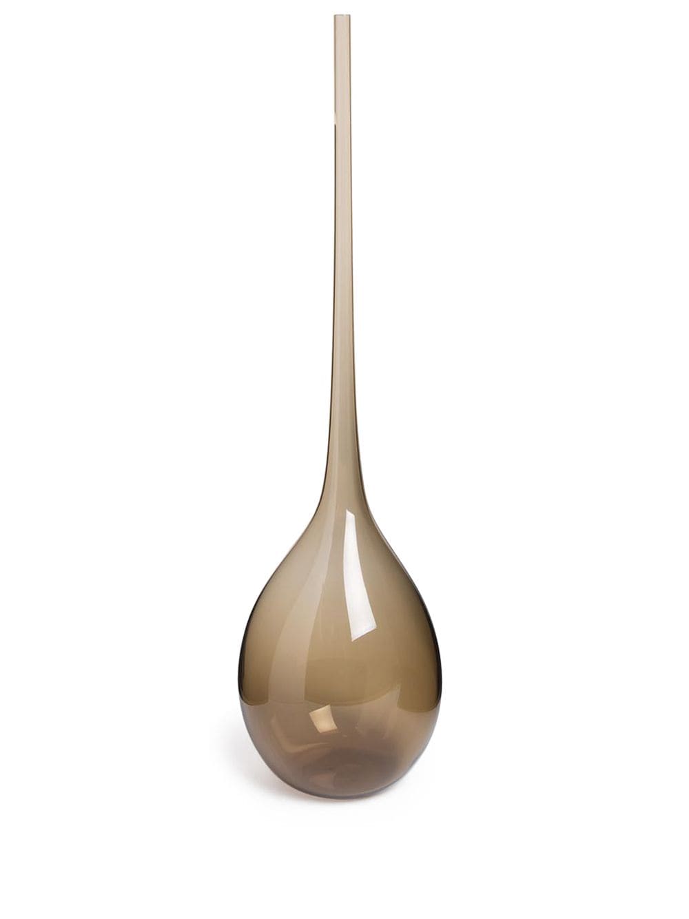 NasonMoretti Bolle sheer vase - Brown von NasonMoretti