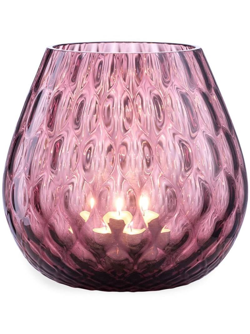 NasonMoretti glass candle holder - Pink von NasonMoretti
