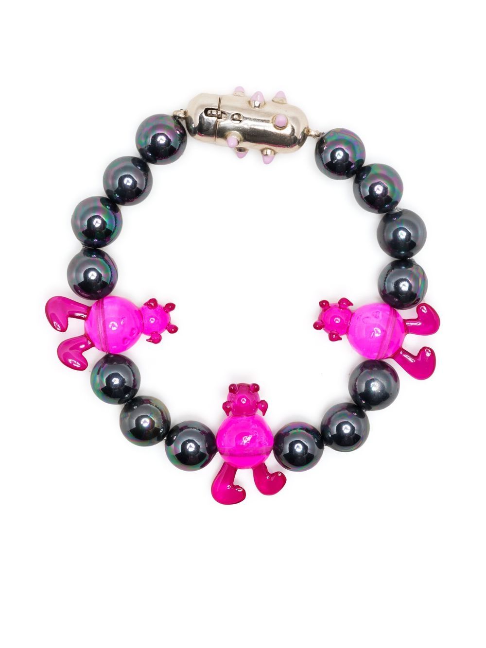 Natasha Zinko Pink Bunny beaded bracelet von Natasha Zinko