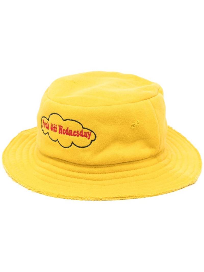 Natasha Zinko Wednesday bucket hat - Yellow von Natasha Zinko