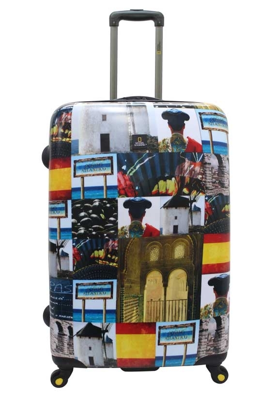 CITY Spain 55cm 4-Rollen Trolley von National Geographic