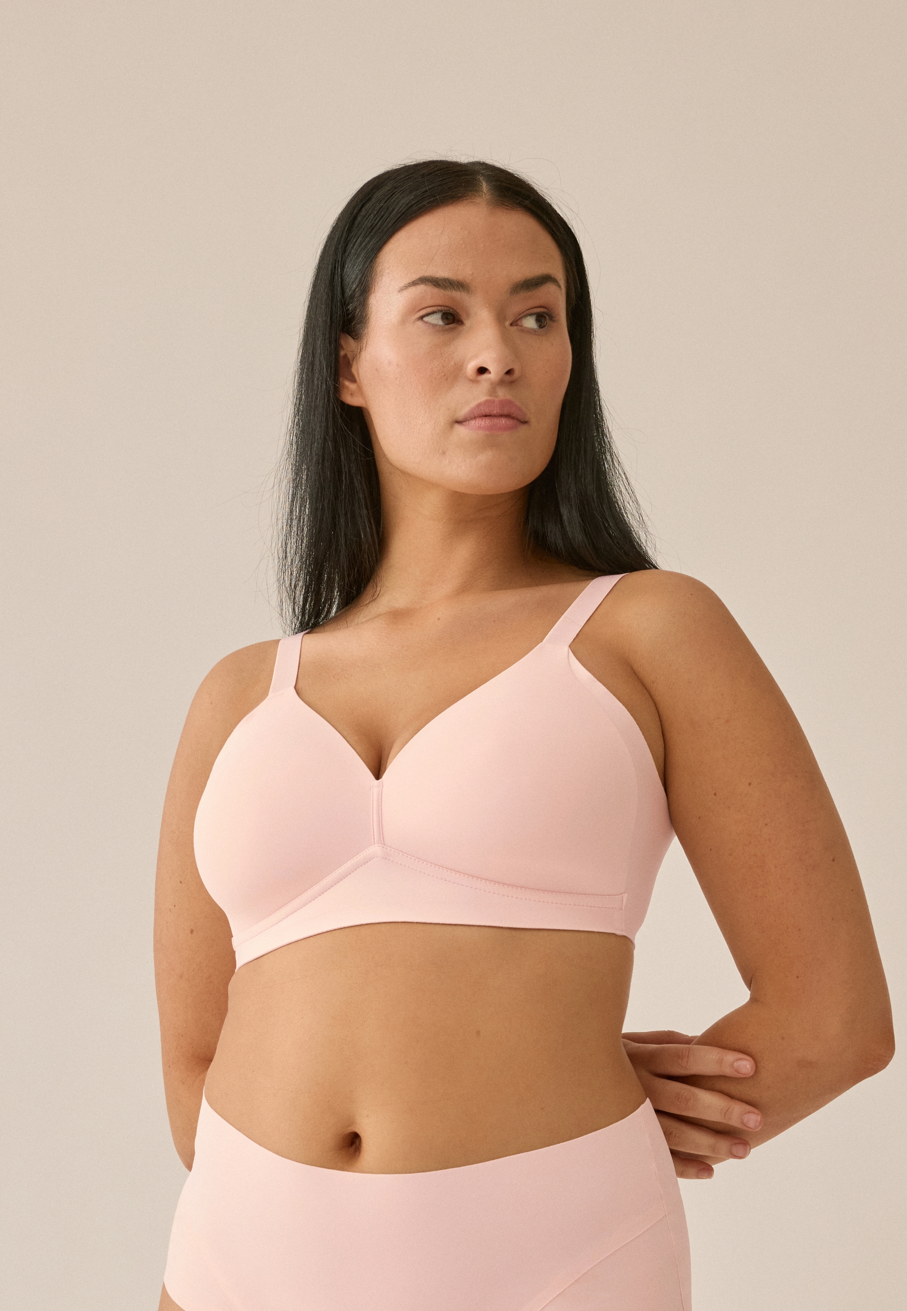 Naturana Soft-BH »Side smoother«, flache nahtlose Abschlüsse, breites Unterbrustband, ohne Bügel von Naturana